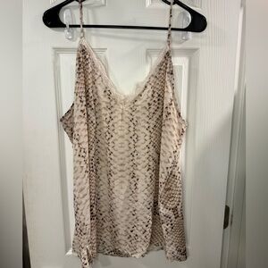 Rachael Zoe Snake Print Women's top